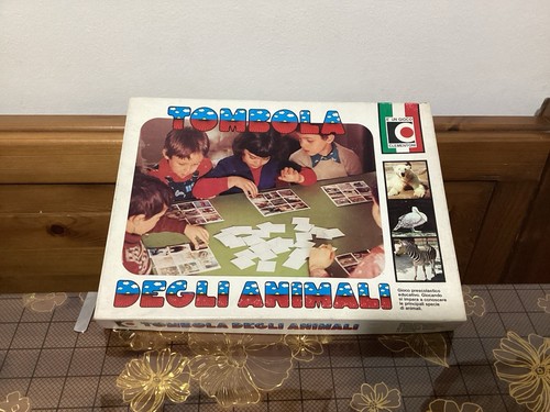 Gioco scatola tombola degli - in,