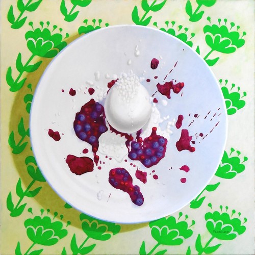 Dipinto olio tela - dipinto, su