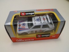 BURAGO LANCIA DELTA S4 RALLY MARTINI SCALA 1:43 COLORE BIANCO