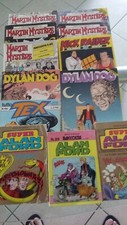  MARTIN MYSTERE -DYLAN DOG - NICK RAIDER - TEX - ALAN FORD LOTTO 12 FUMETTI