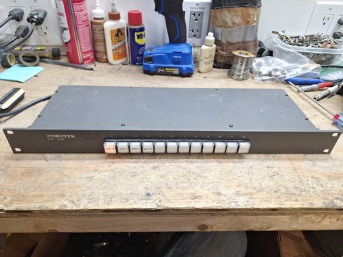Videotek vis 1201 - vis-1201, commutatore