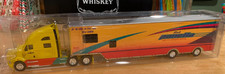 Raro Tonkin TNS 1/87 Kenworth T700 Panella Motorsports con rimorchio da corsa nuovo con scatola