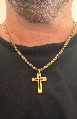 Collana uomo catena maglia - , oro