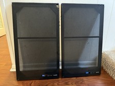 Coppia altoparlanti griglie