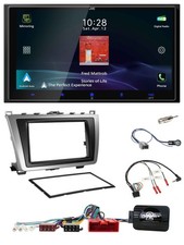 JVC USB Bluetooth 2DIN DAB volante autoradio per Mazda 6 2008-2012 nero/sillaba