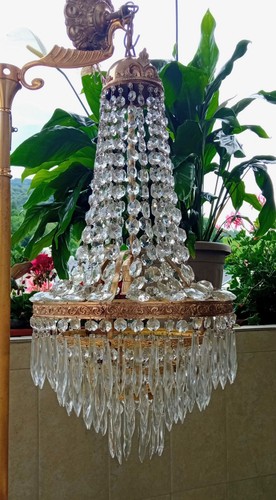 Lampadario vintage stile - lampadario,