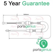 Adatto per Skoda Fabia VW Polo Seat Ibiza Cordoba Genius cavo freno a mano posteriore