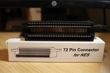NES - Ricambio Connettore Nes 72 Pin Lettore Cartuccia cassetta nintendo NUOVO