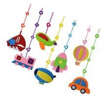  7 Pcs Decorazioni Scuola Di Costruzione Arredamento Sospeso in Classe