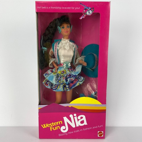 Western fun nia barbie - western,