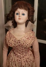 Bambola di porcellana Mamie Eisenhower, 17,5", senza crepe