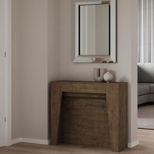 Tavolo consolle noce