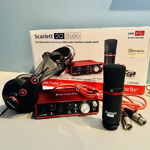Focusrite scarlett 2i2 studio - focusrite,