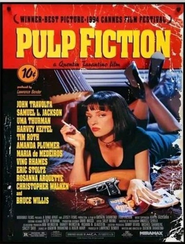 Pulp fiction locandina - pulp,