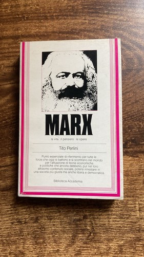Marx vita pensiero - vita, il