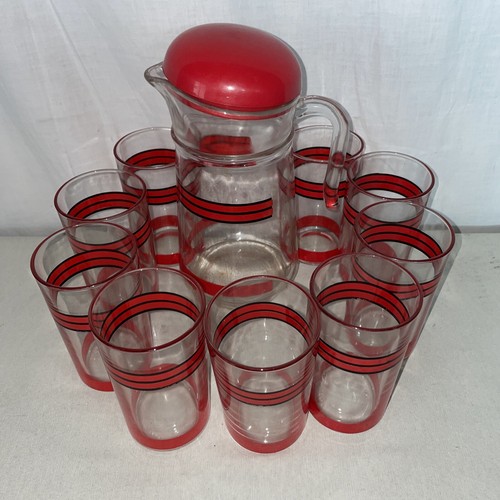 Set bicchieri brocca - 9,