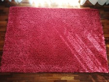 Set 2 tappeti in lana sintetica 180 x 121 / 120 x 62 cm pelo lungo