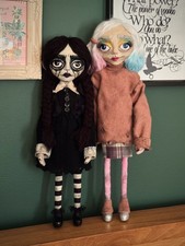 Bambole artistiche fatte a