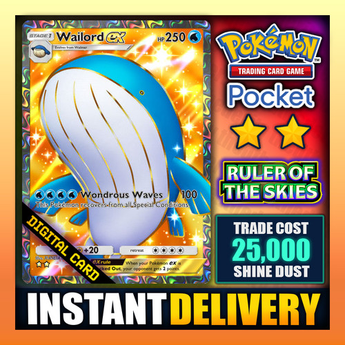 Pokemon tcg pocket wailord - pokemon,