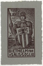 Hermann haas exlibris für - exlibris,