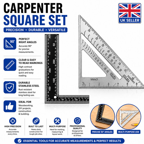 Set quadrato falegname - set,