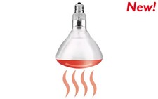 Lampada ad Infrarossi 250 W  E27, Generazione di calore NOVALINE
