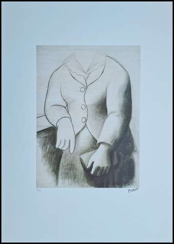 Pablo picasso seated - pablo,