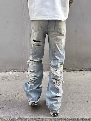 Jeans uomo blu chiaro - , denim