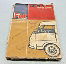 CATALOGO RICAMBI MECCANICI FIAT 1100T Tipo 217 D - STAMPA 1963