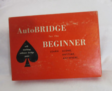 AutoBridge per Principianti 1959 Solitario Autodidattico Bridge Gioco Vintage