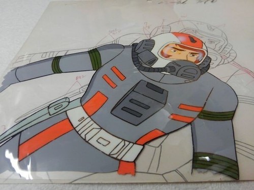 Capitaine flam japan anime cel - anime,