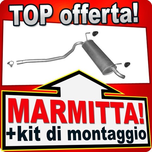 Silenziatore posteriore per - posteriore,