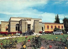 Cartolina Sirmione  Stabilimento Termale  Vespa  auto d'epoca (Bergamo)