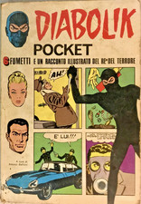 Diabolik Pocket supplemento a Horror Pocket n° 4 luglio 1973