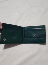 ROLEX Portafoglio Pelle Verde