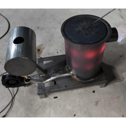 Bruciatore forno riscaldamento