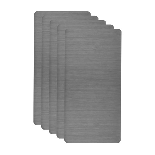 5pcs targhetta metallo - 5pcs,