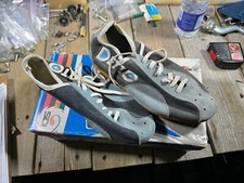 Scarpe ciclismo VINTAGE bici bicicletta DETTO PIETRO Milano ITALIA taglia 38 NUOVE