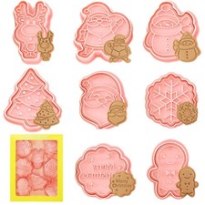 Stampi Biscotti Natale 8 Pezzi