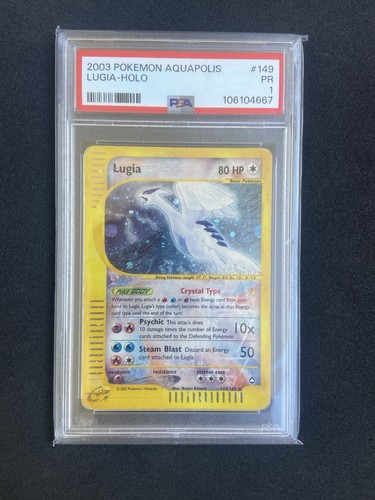 Carta pokemon aquapolis - pokemon,