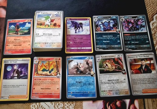 Lotto carte pokemon miste - lotto,
