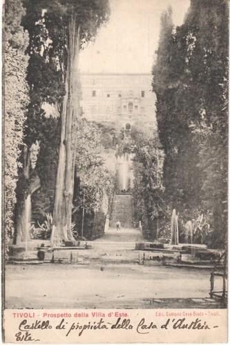 Roma tivoli prospetto - tivoli,
