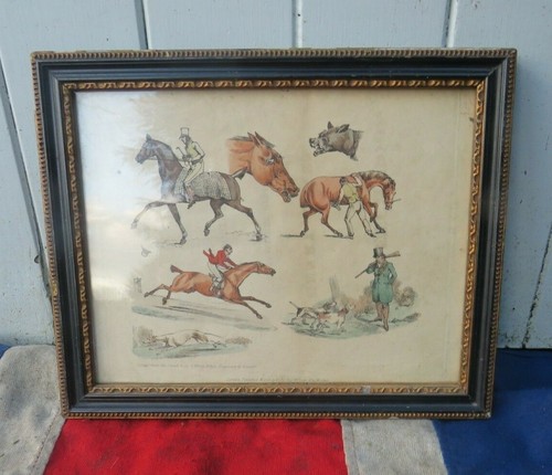 Antique framed henry alken - henry,