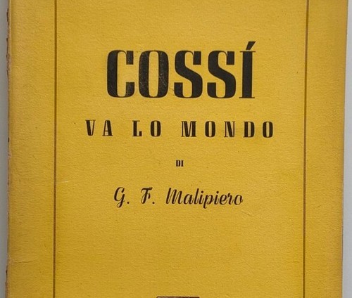 Malipiero cossì va - f,