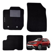 Set Tappeti Moquette per DACIA Duster II (2Wd - 4Wd) dal 2018  - con 2 Attacchi