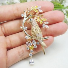 Spilla uccellino pappagallo