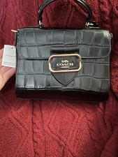 Coach Morgan tracolla in pelle