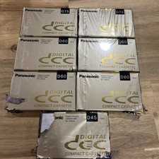 Lot of 7 Panasonic DCC Digital