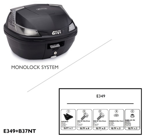 Kit completo bauletto - , givi