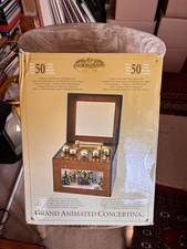 RARE MR CHRISTMAS GOLD LABEL GRAND ANIMATED CONCERTINA BRASS BELLS 50 SONGS 2007